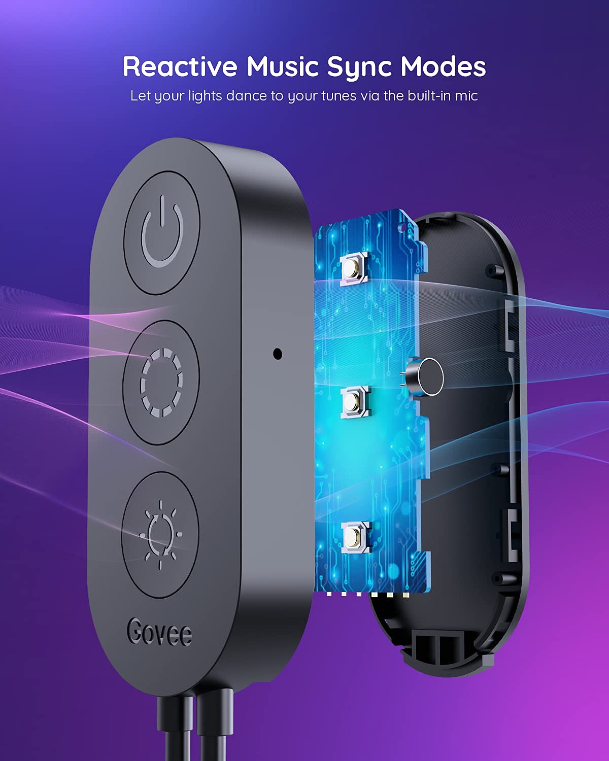 goSmart Asia Govee RGB Bluetooth LED TV Backlights for 46-60 inch TV LED Light Lampu Hiasan Lampu LED