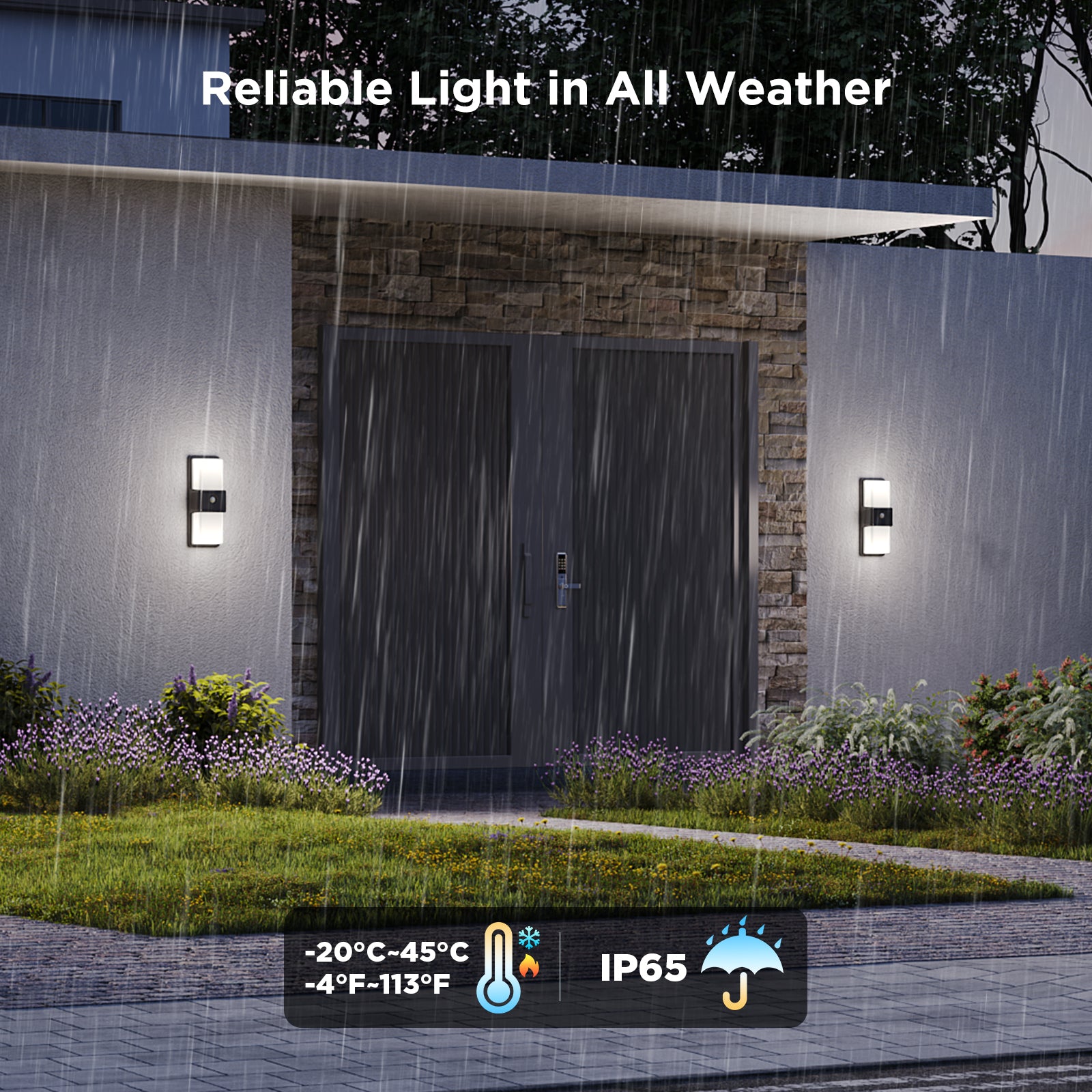 goSmart Asia Govee RGBIC Smart Flood Light Outdoor IP66 Waterproof Smart Stage Lights LED Flood Light Outdoor Lighting