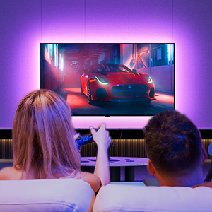 goSmart Asia Govee RGB Bluetooth LED TV Backlights for 46-60 inch TV LED Light Lampu Hiasan Lampu LED