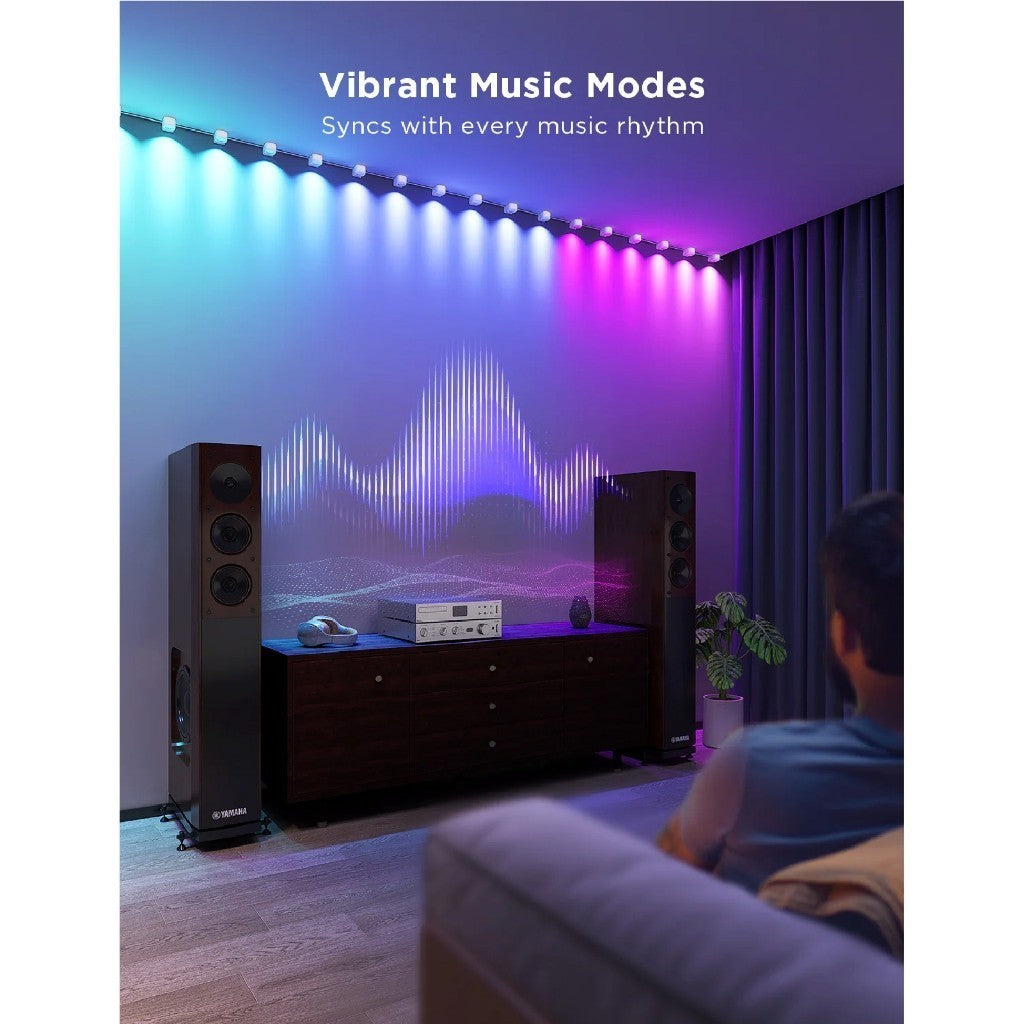 goSmart Asia Govee RGBIC String Downlights/Wall Lining Indoor Wall Light RGB Light LED Light Lampu Hiasan Lampu LED