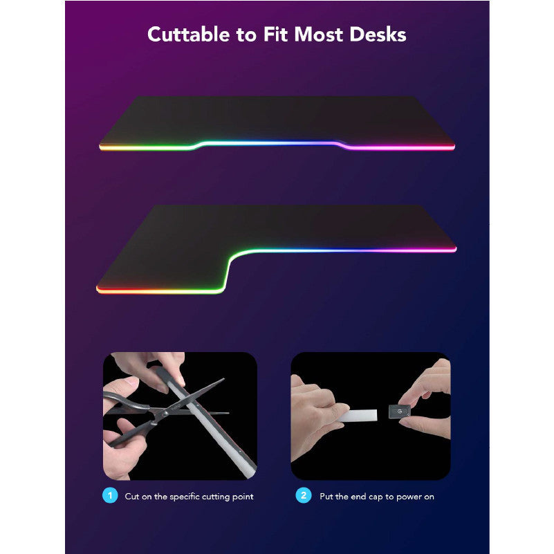 goSmart Asia Govee 3M Neon Strip Light 【EU PLUG】  for Desk with Music Sync DIY Lighting Mode LED Light Strip RGB Light Gaming Light