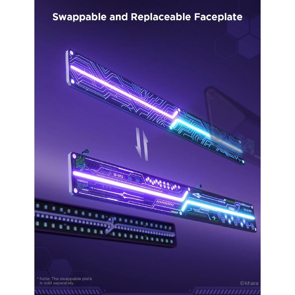 goSmart Asia Govee Gaming Wall Light (4+1) 【EU Plug】 & EVANGELION  (6+2) RGBIC Smart LED Light Bars | Support Matter