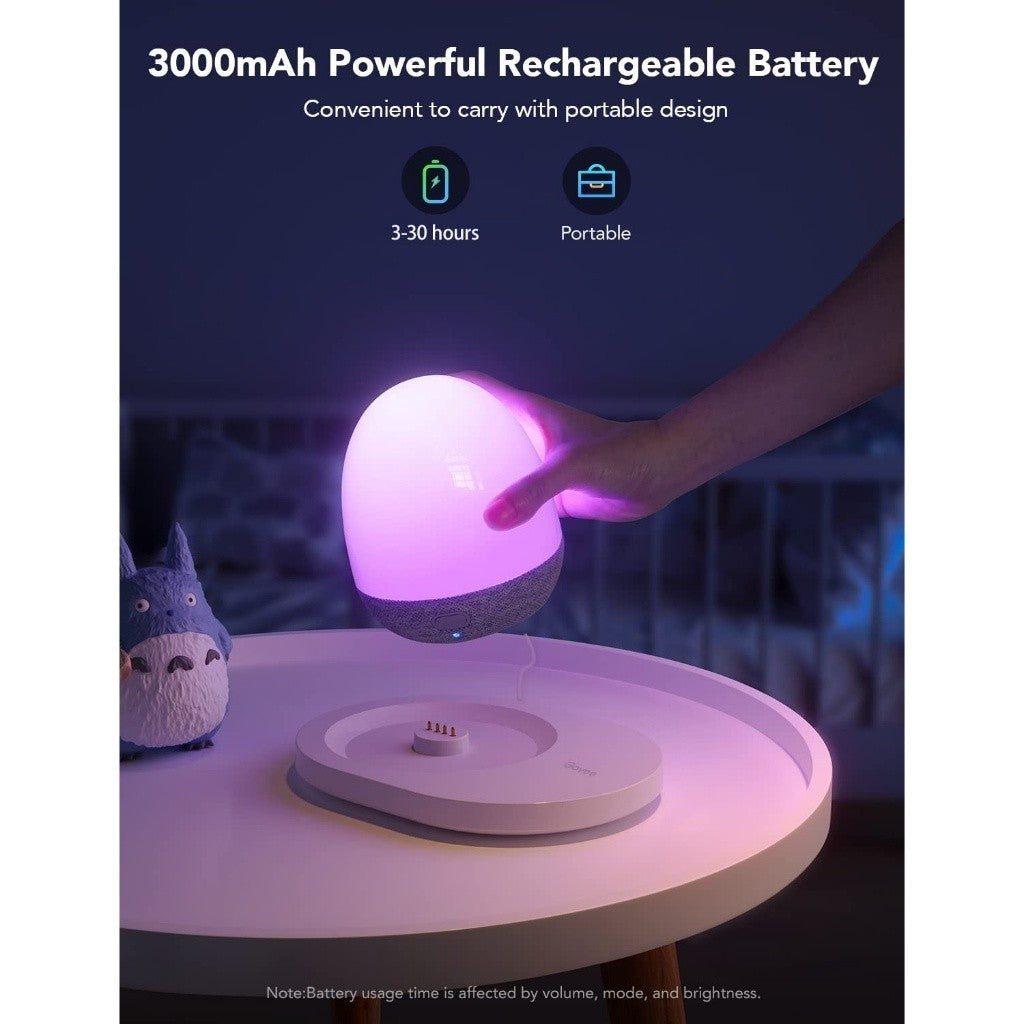 goSmart Asia Govee RGBIC Night Light Table Lamp Bedside Lamp Smart Light Table Light Table Lamp Speaker