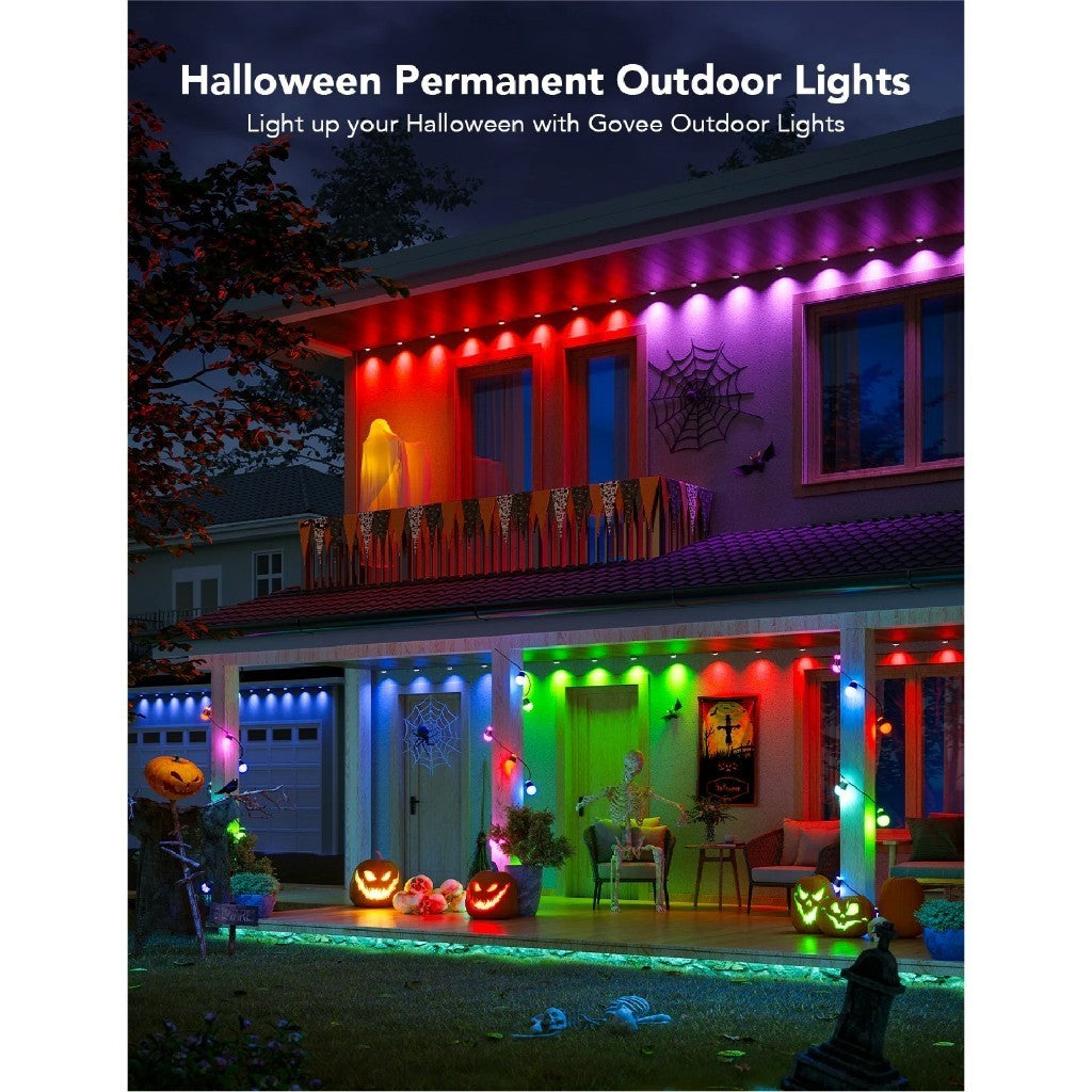 goSmart Asia Govee Lampu Luar Kekal IP67 Lampu LED RGB Kalis Air Lampu Hiasan Lampu LED