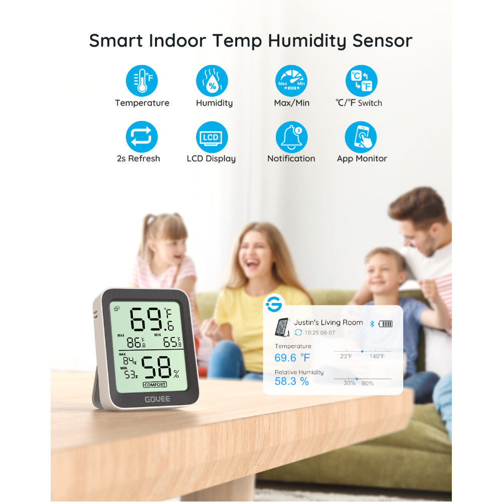 goSmart Asia Govee Hygrometer Medical Thermometer Meter Suhu Termometer Digital Termometer Bayi