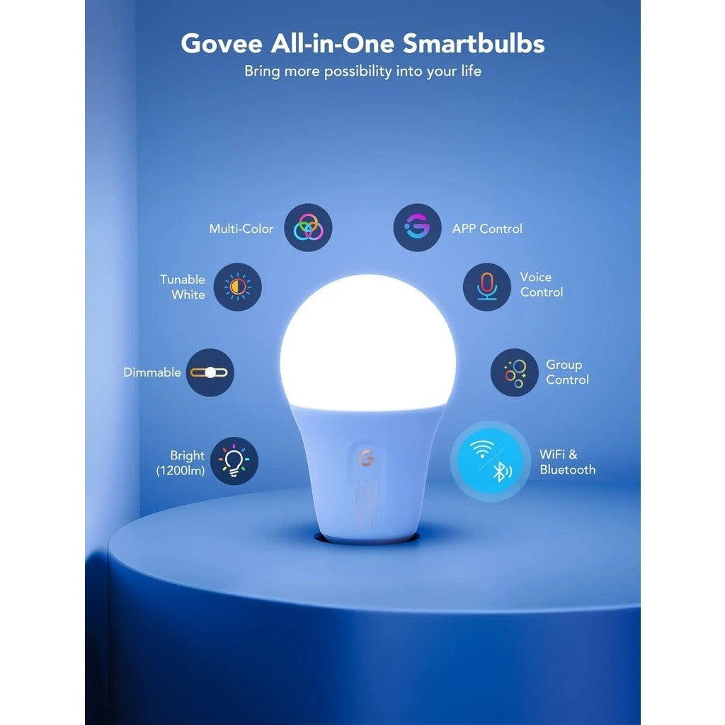 goSmart Asia Govee Pendant Light  Smart Light Bulb Ceiling Light WIFI & Bluetooth Color Changing Light Bulbs RGBWW Dimmable  RGB Light