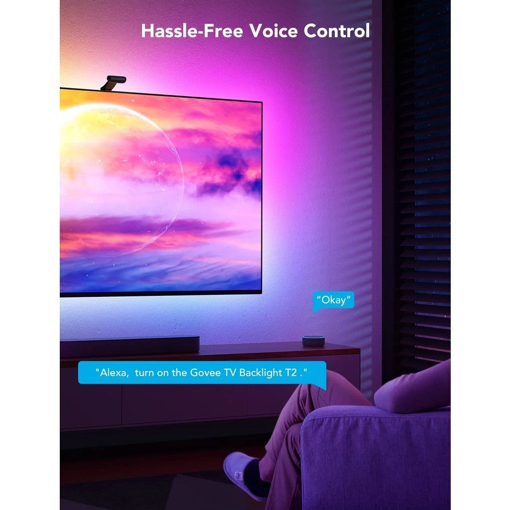 goSmart Asia Govee Envisual TV Backlight T2 with Dual Cameras (Immersion) Backlights (55-65)/(75-85)inch Wifi