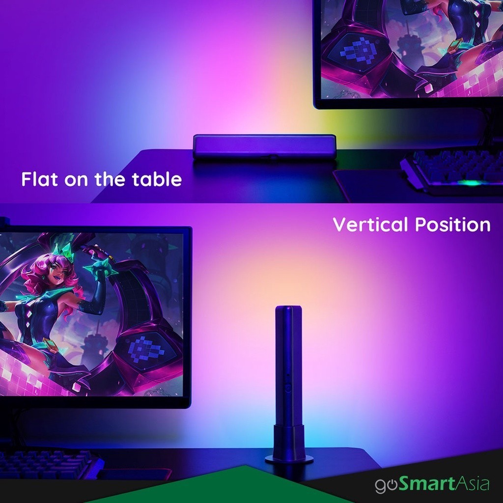 goSmart Asia Govee Dreamview P1 Flow Pro & Flow Plus Light Bars RGBICWW Wifi RGB Light Rhythm Light LED Light Bar Lampu