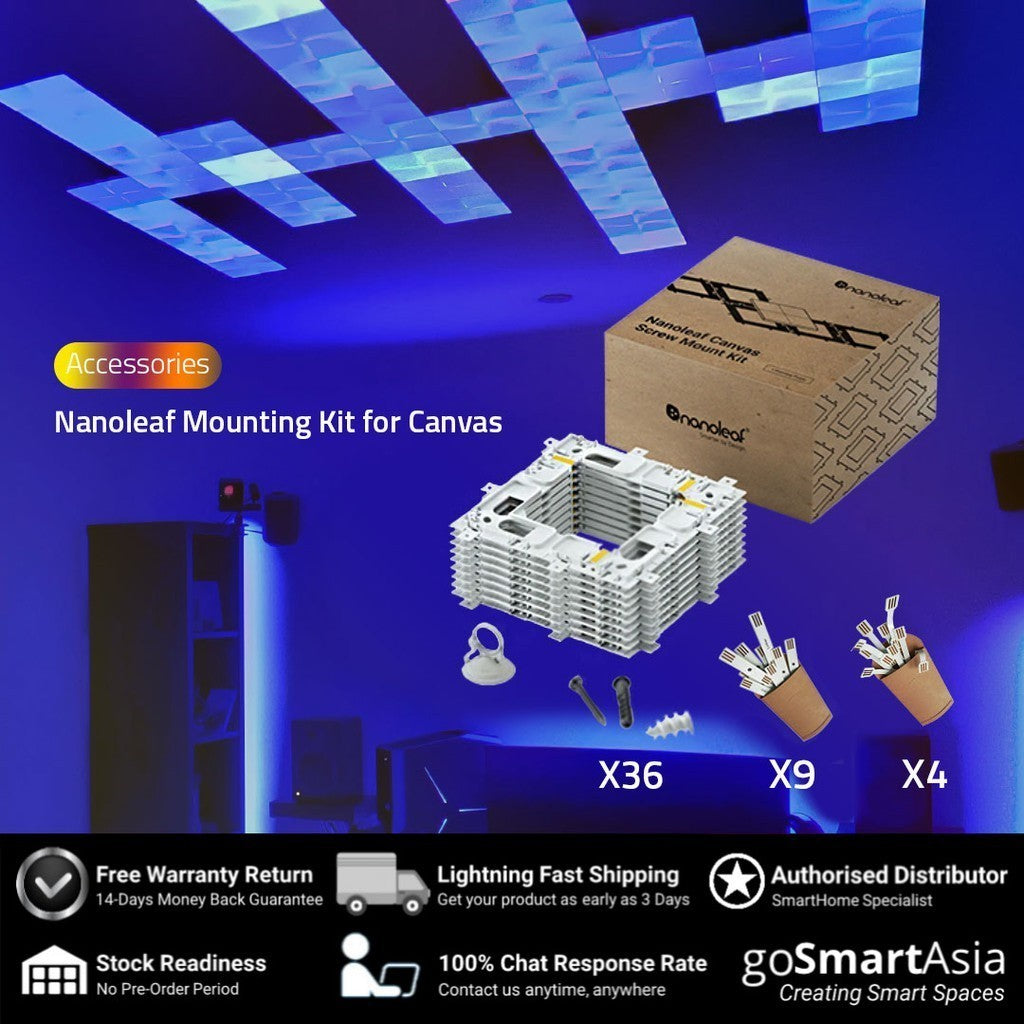 Accessories Nanoleaf Canvas Mounting Kit (9 set)