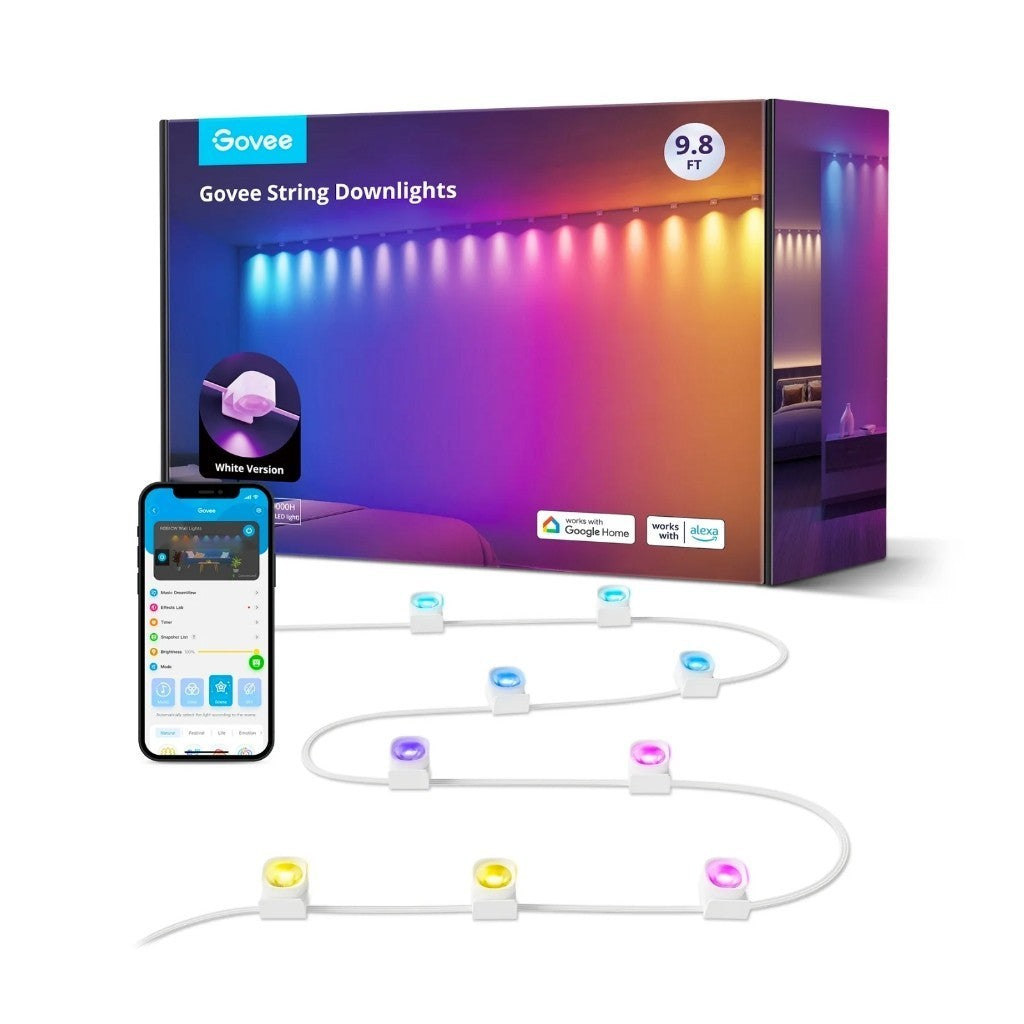 goSmart Asia Govee RGBIC String Downlights/Wall Lining Indoor Wall Light RGB Light LED Light Lampu Hiasan Lampu LED