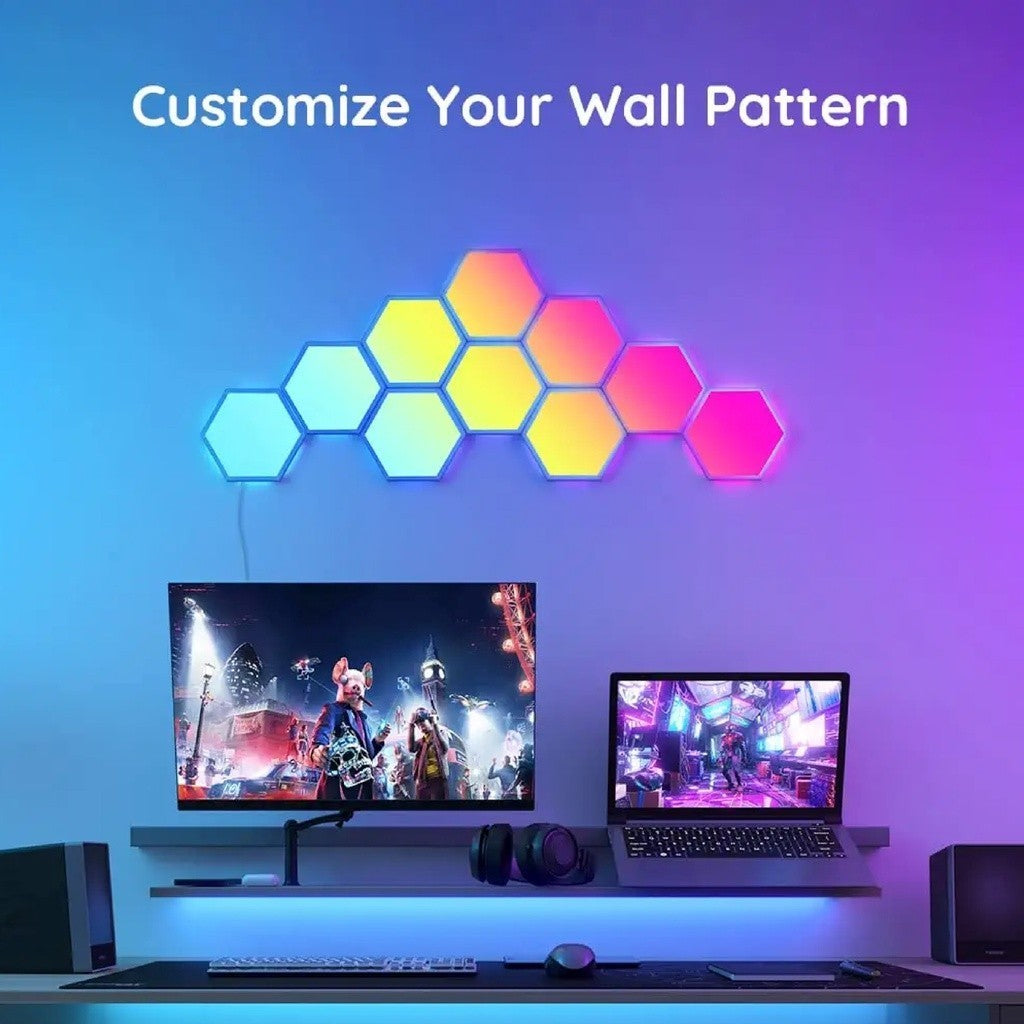 goSmart Asia Govee Flow Pro Bundle Ultimate - Govee Dreamview Flow Pro P1 Light Bars & 10pcs Glide Hexa Light Panels