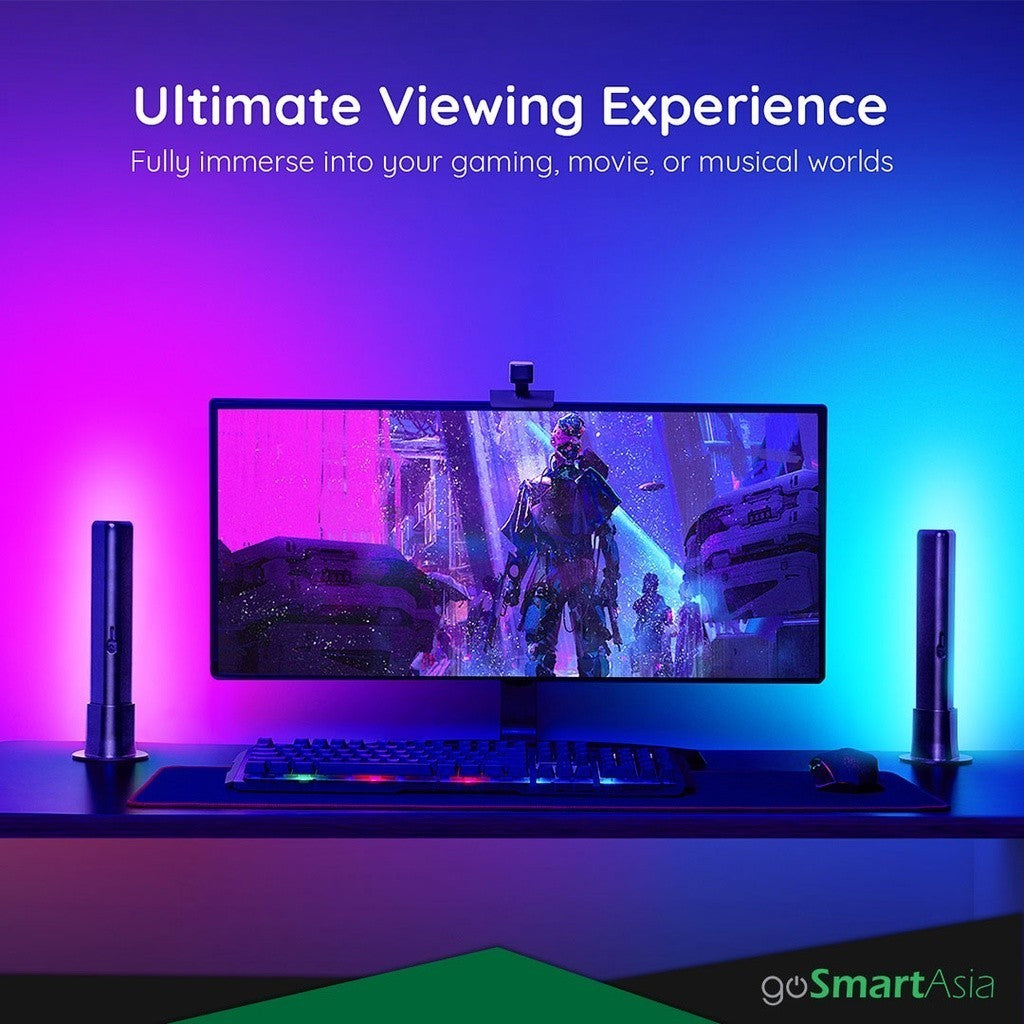 goSmart Asia Govee Dreamview P1 Flow Pro & Flow Plus Light Bars RGBICWW Wifi RGB Light Rhythm Light LED Light Bar Lampu