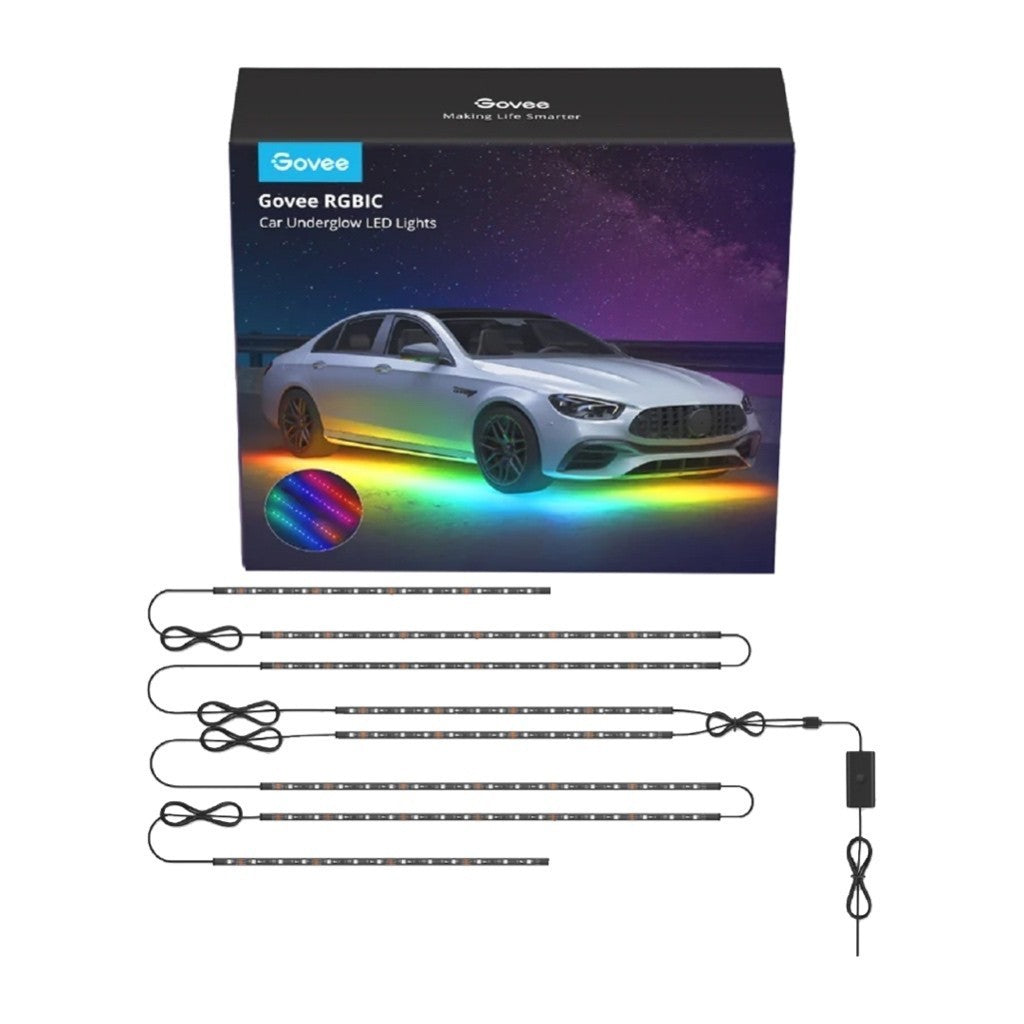 goSmart Asia Govee RGBIC Interior Car Light Car Atmosphere Light Led Light Car Interior Light Lampu Dalam Kereta