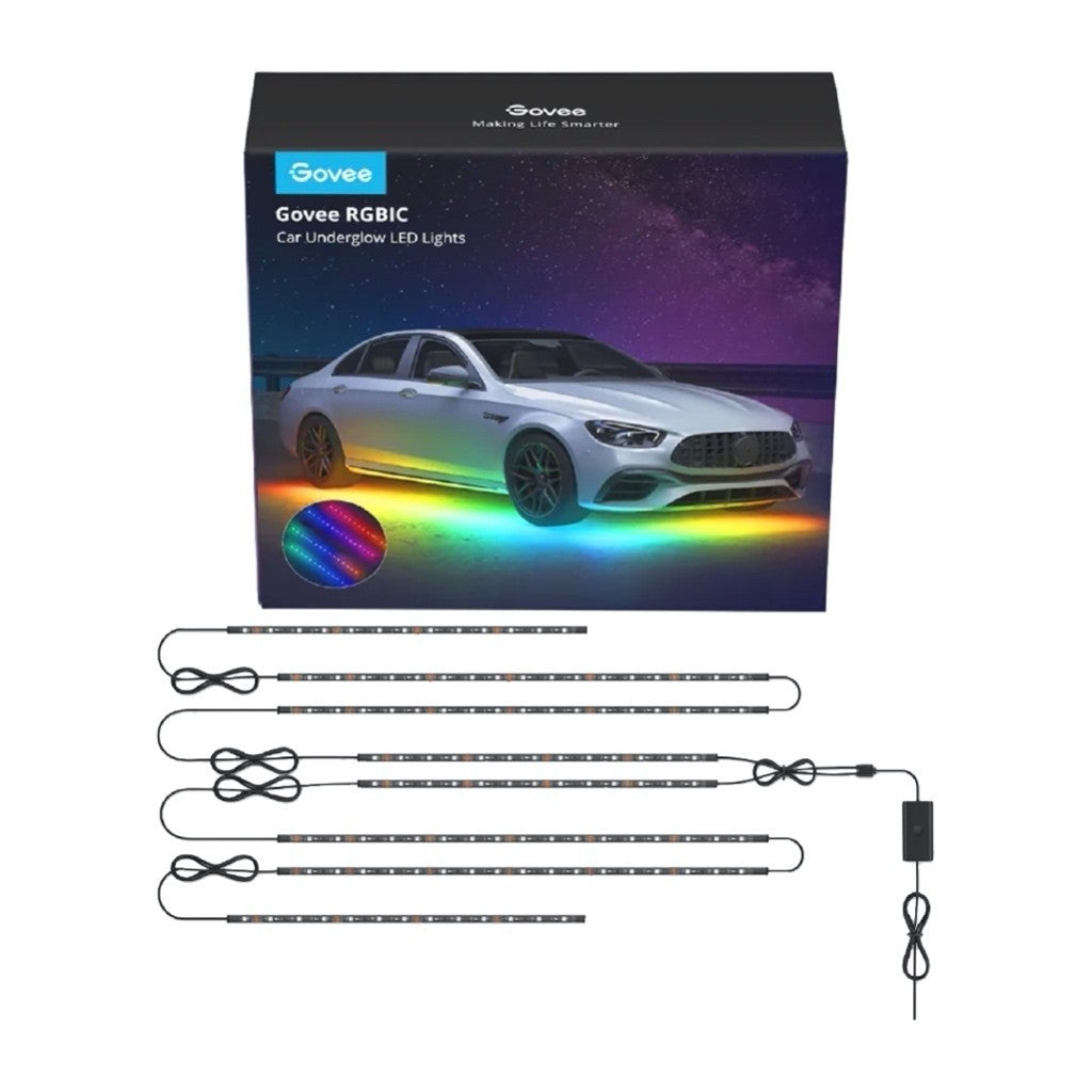 goSmart Asia Govee RGBIC Underglow Car Light Car Atmosphere Light Led Light Car Exterior Light Lampu Bawah Kereta