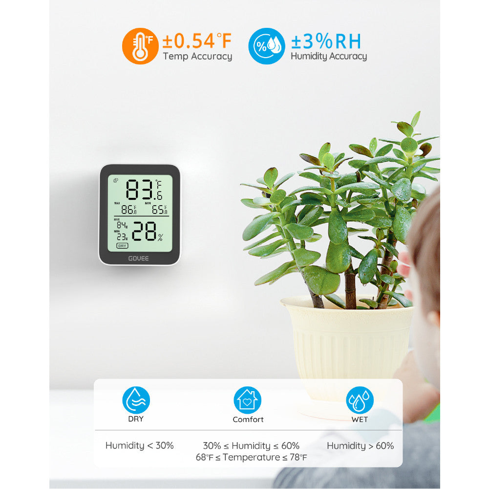goSmart Asia Govee Hygrometer Medical Thermometer Meter Suhu Termometer Digital Termometer Bayi