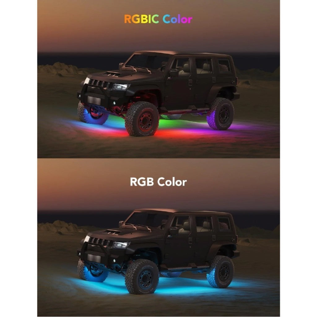 goSmart Asia Govee RGBIC Underglow Car Light Car Atmosphere Light Led Light Car Exterior Light Lampu Bawah Kereta