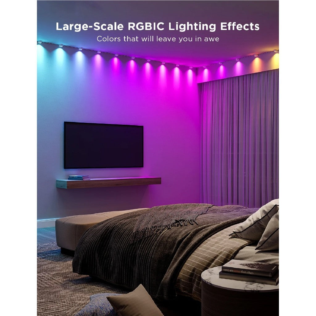 goSmart Asia Govee RGBIC String Downlights/Wall Lining Indoor Wall Light RGB Light LED Light Lampu Hiasan Lampu LED