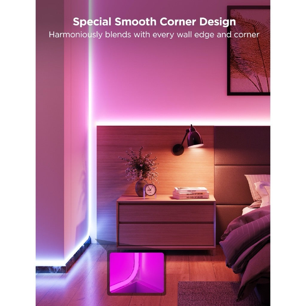 goSmart Asia Govee RGBIC String Downlights/Wall Lining Indoor Wall Light RGB Light LED Light Lampu Hiasan Lampu LED