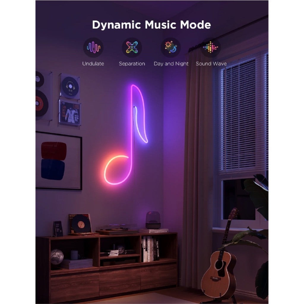 goSmart Asia Govee 3m/5m Neon Strip Light with Music Sync DIY Lighting Mode LED Light Strip RGB Light Gaming Light