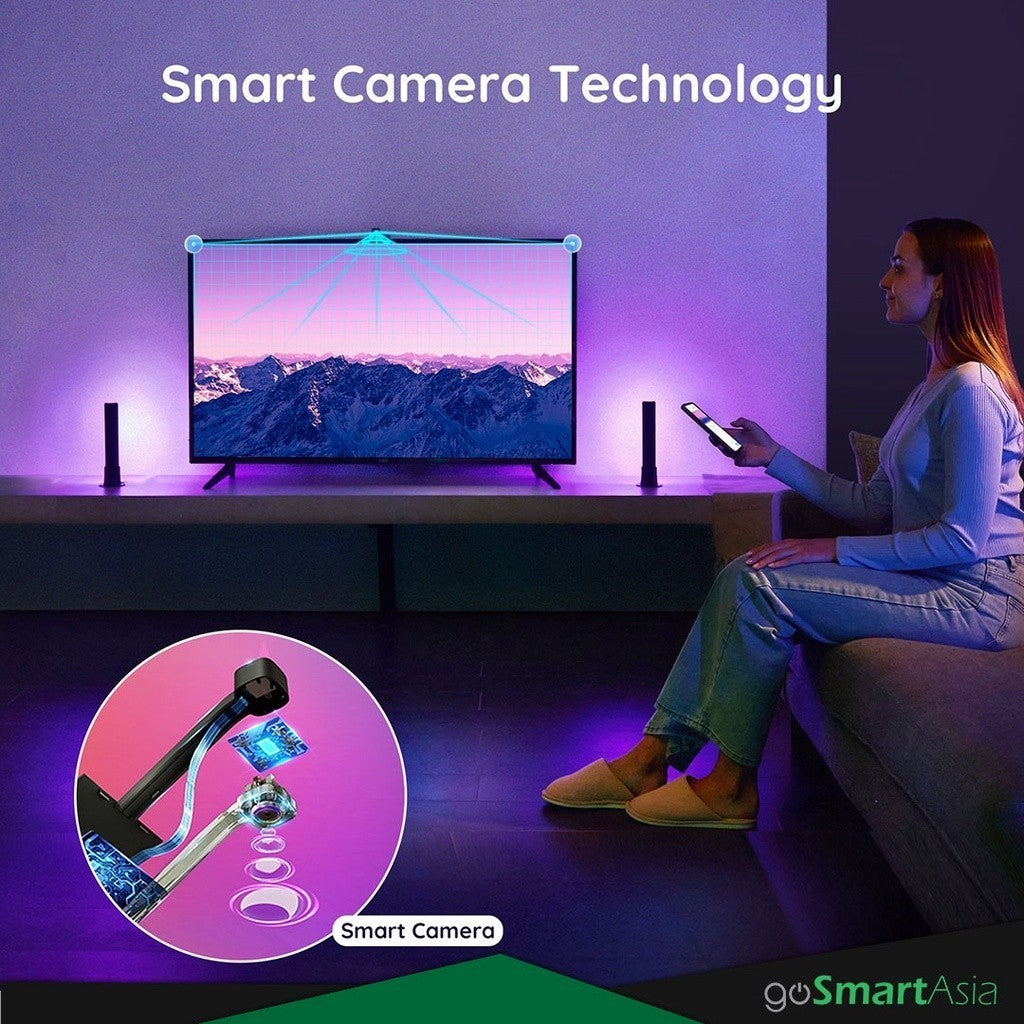 goSmart Asia Govee Dreamview P1 Flow Pro & Flow Plus Light Bars RGBICWW Wifi RGB Light Rhythm Light LED Light Bar Lampu