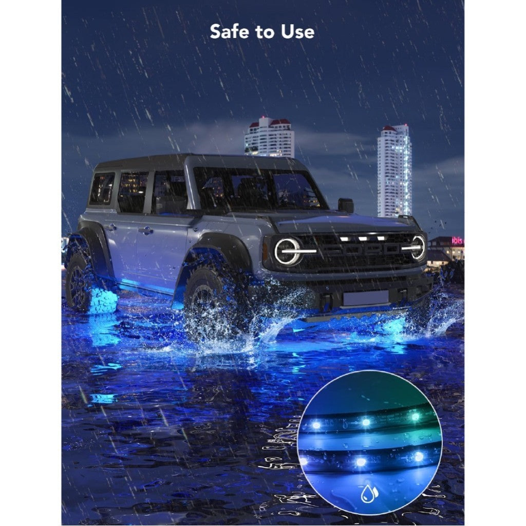 goSmart Asia Govee RGBIC Underglow Car Light Car Atmosphere Light Led Light Car Exterior Light Lampu Bawah Kereta