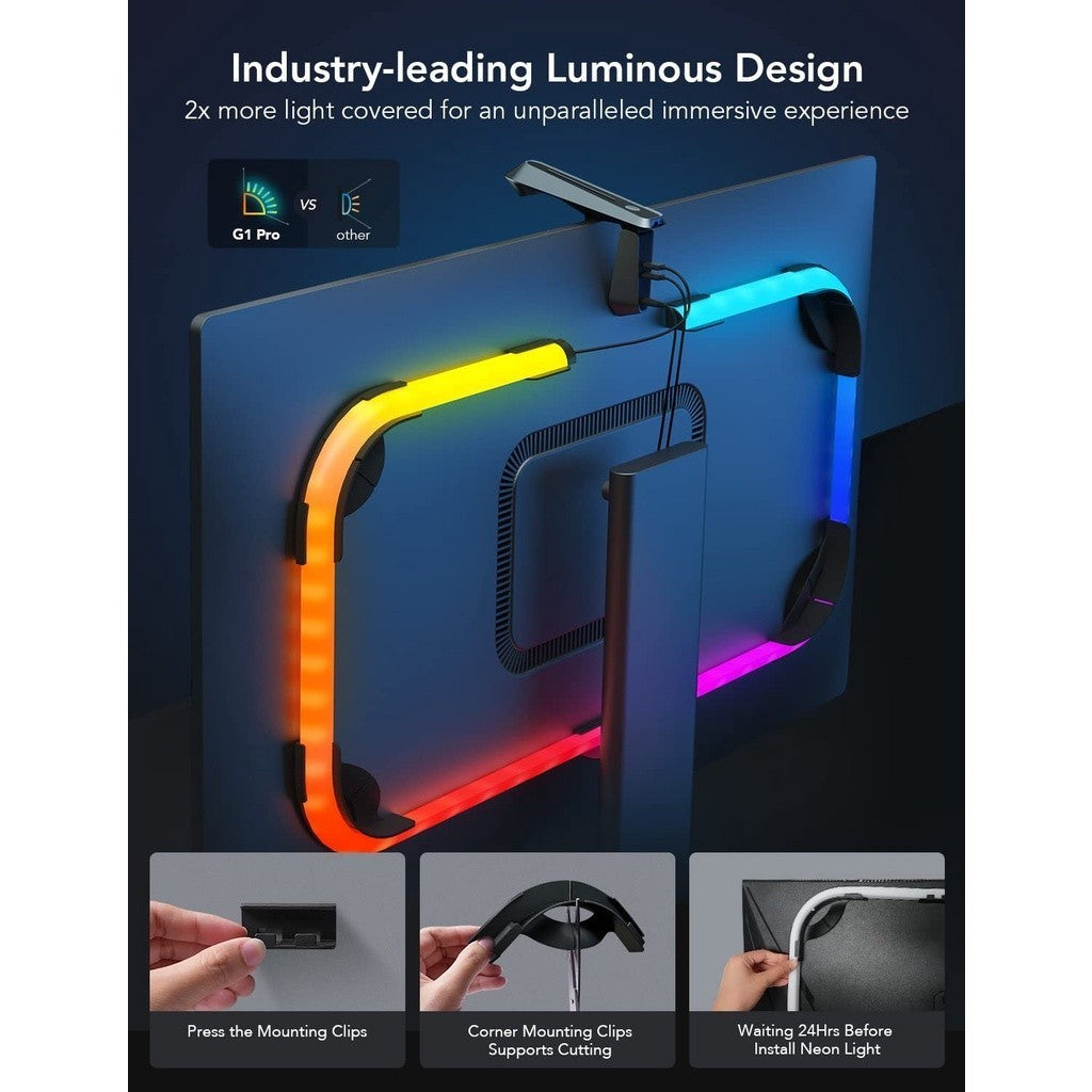 goSmart Asia Govee Dreamview G1/G1 Pro/AI Box (24-32") Gaming Light W/Camera RGB Light Lampu Monitor