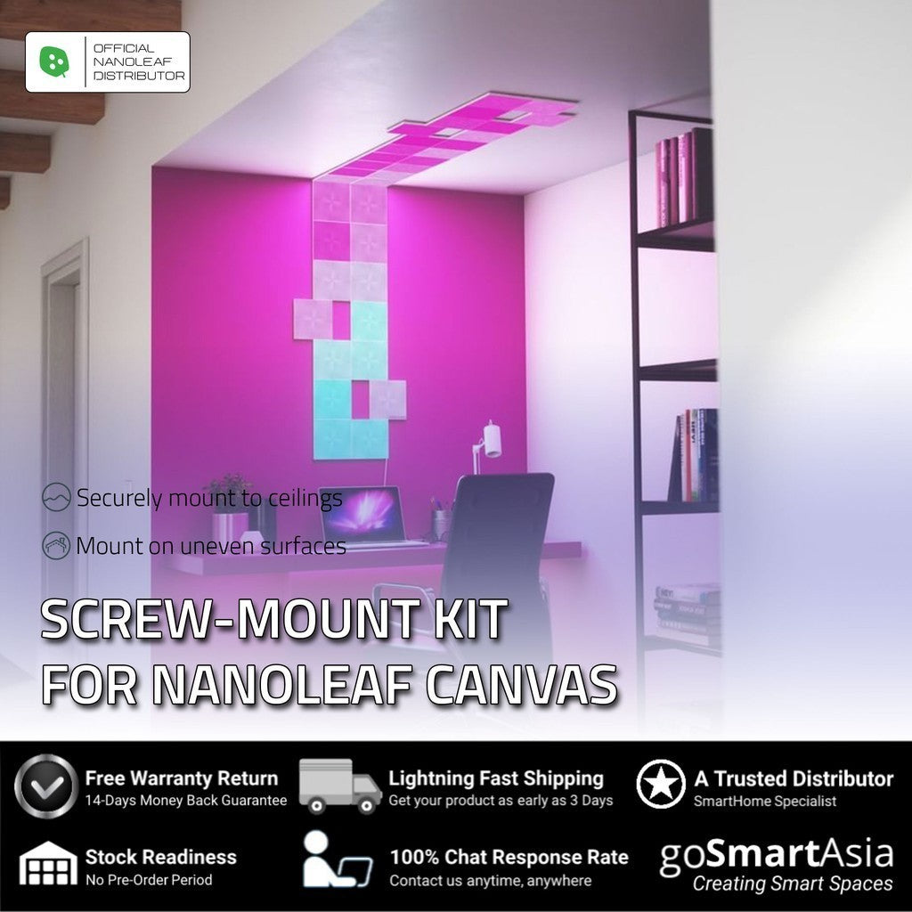 Accessories Nanoleaf Canvas Mounting Kit (9 set)