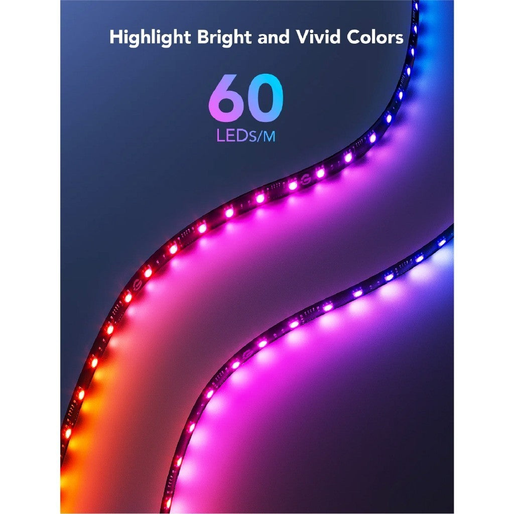 goSmart Asia Govee PC Monitor Gaming Backlight Strip G1 Monitor Backlight for 27-34" PC RGB Light LED Light Lampu Hiasan