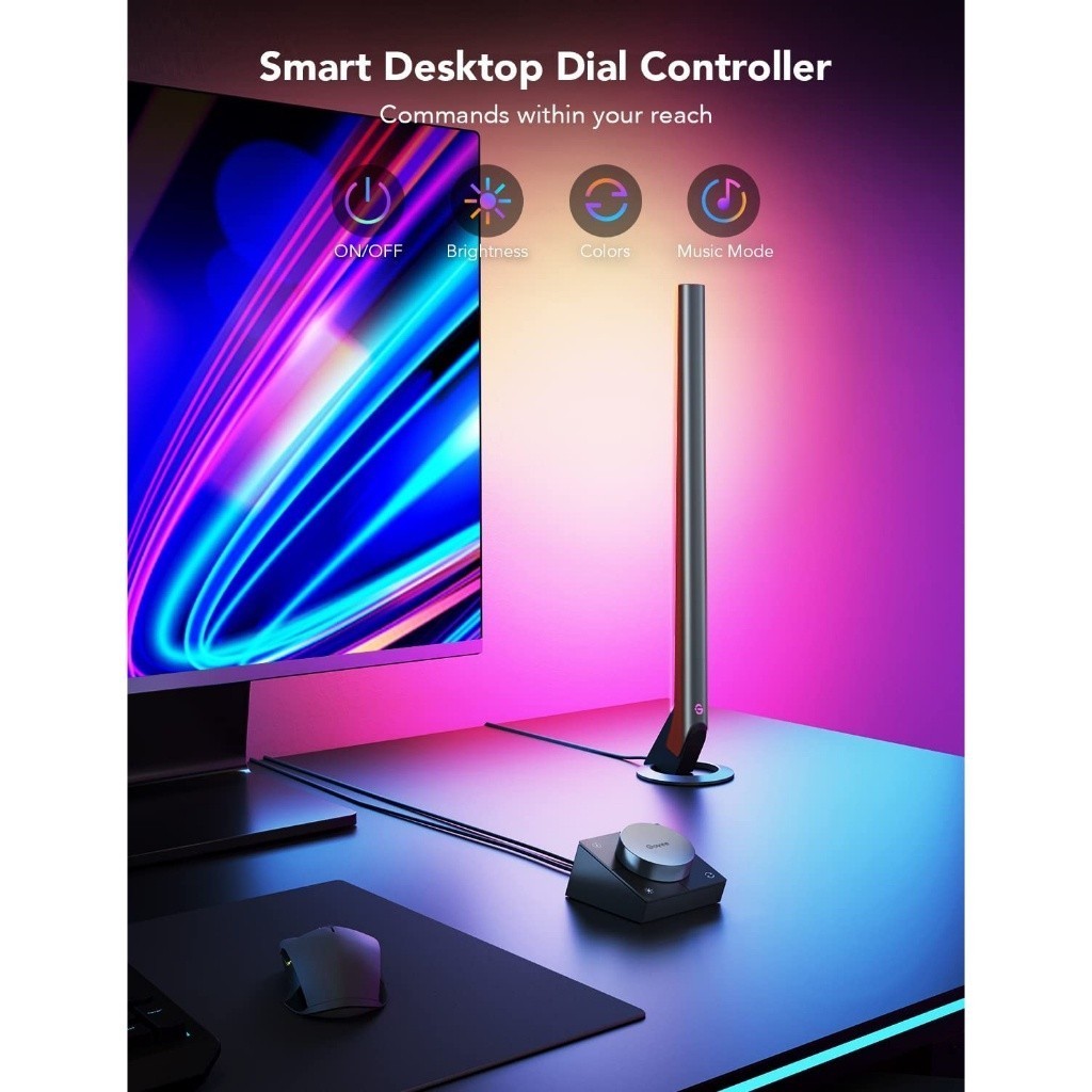 goSmart Asia Govee Smart Gaming Light Bars Pro Gaming Light Smart Light RGB Light LED Light Lampu Hiasan Lampu LED