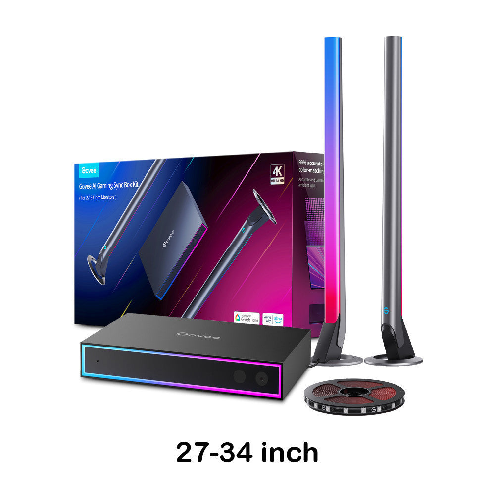 goSmart Asia Govee Dreamview P1 Flow Pro & Flow Plus Light Bars RGBICWW Wifi RGB Light Rhythm Light LED Light Bar Lampu