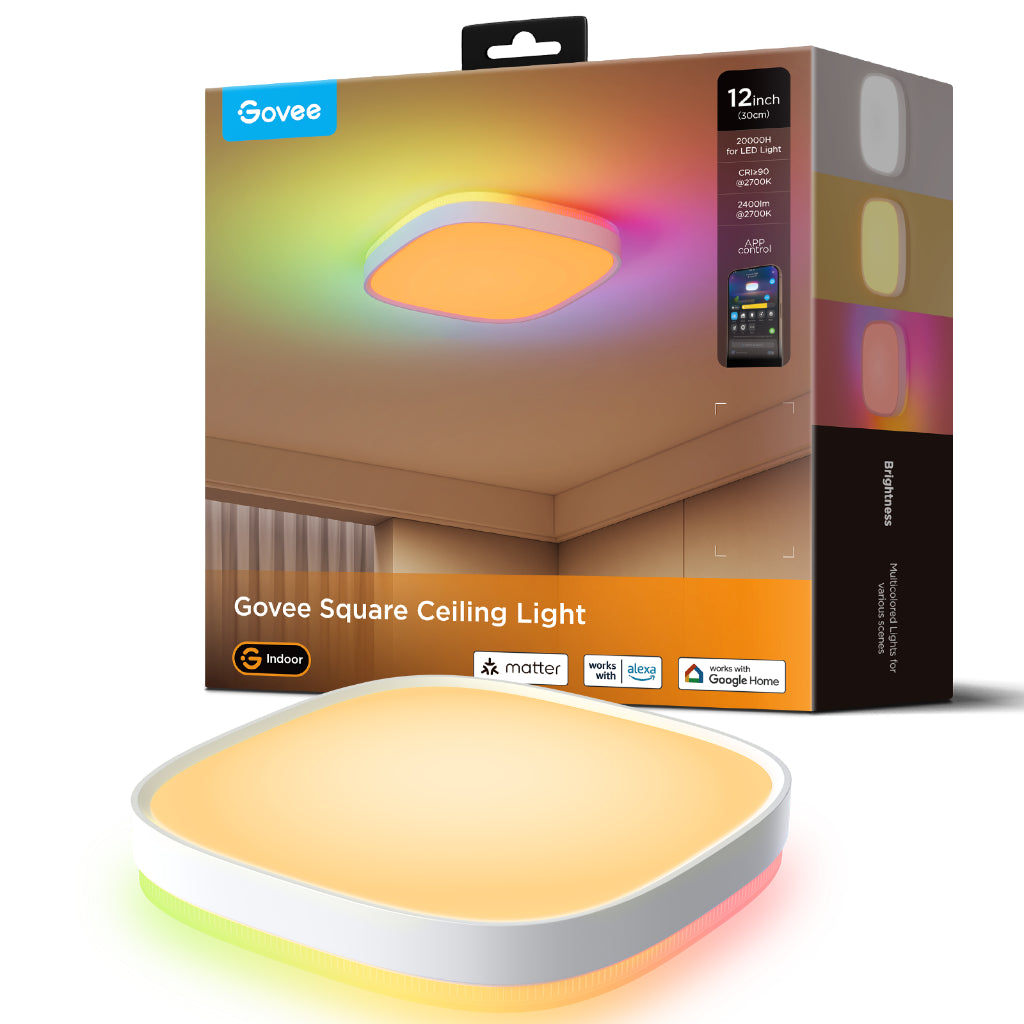 goSmart Asia Govee Pendant Light  Smart Light Bulb Ceiling Light WIFI & Bluetooth Color Changing Light Bulbs RGBWW Dimmable  RGB Light