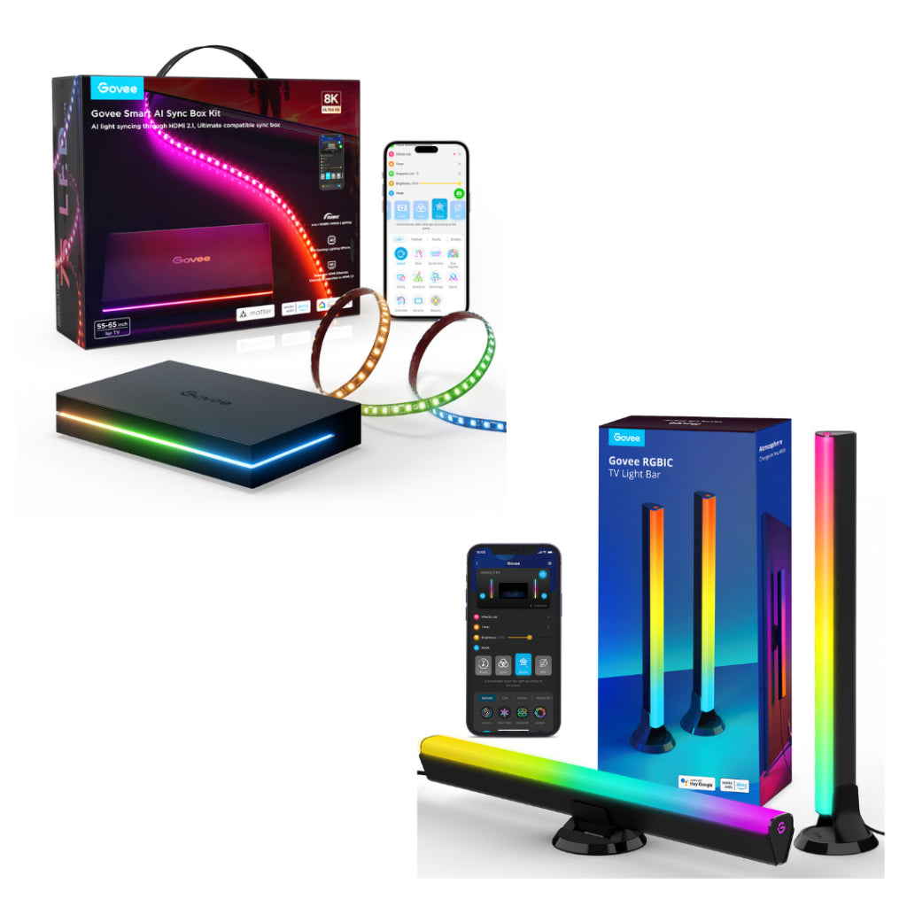goSmart Asia Govee Envisual Three-camera 3 Pro  TV Backlight 3 Lite 55-65" / 75-85 " Wifi TV LED Backlights With Camera