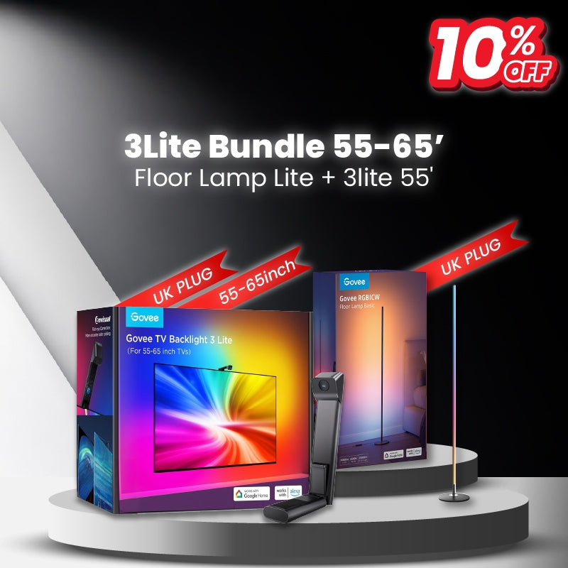 goSmart Asia Govee Envisual Three-camera 3 Pro  TV Backlight 3 Lite 55-65" / 75-85 " Wifi TV LED Backlights With Camera