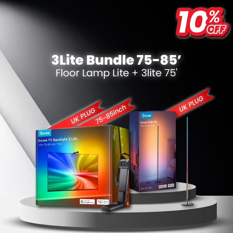 goSmart Asia Govee Envisual Three-camera 3 Pro  TV Backlight 3 Lite 55-65" / 75-85 " Wifi TV LED Backlights With Camera